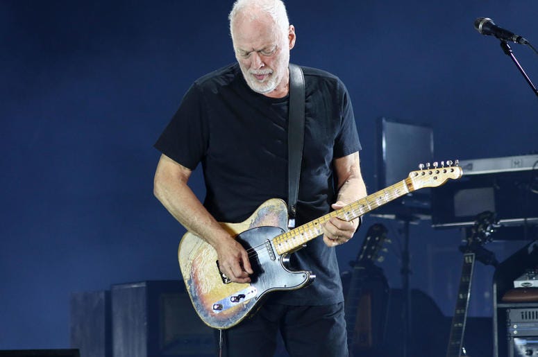 David Gilmour performs in concert at Madison Square Garden David Gilmour performs in concert at Madison Square Garden