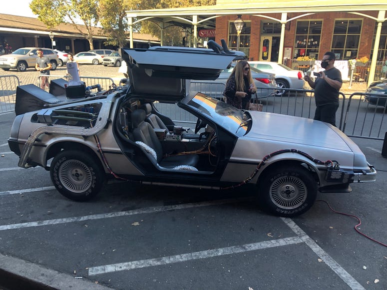 DeLorean from Back to the Future