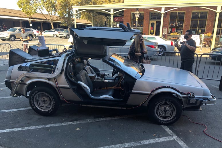 DeLorean from Back to the Future