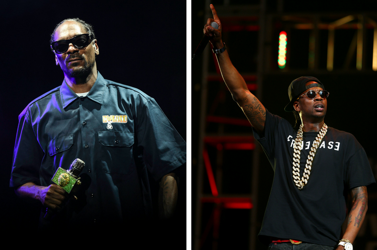 Snoop Dogg performs at the Perfect Vodka Amphitheatre / 2 Chainz performs prior to weigh ins for Floyd Mayweather and Marcos Maidana prior to their fight at MGM Grand Garden Arena. Snoop Dogg performs at the Perfect Vodka Amphitheatre / 2 Chainz performs prior to weigh ins for Floyd Mayweather and Marcos Maidana prior to their fight at MGM Grand Garden Arena