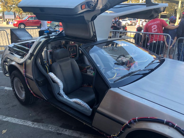 DeLorean from Back to the Future