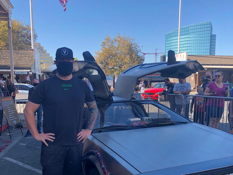 DeLorean from Back to the Future