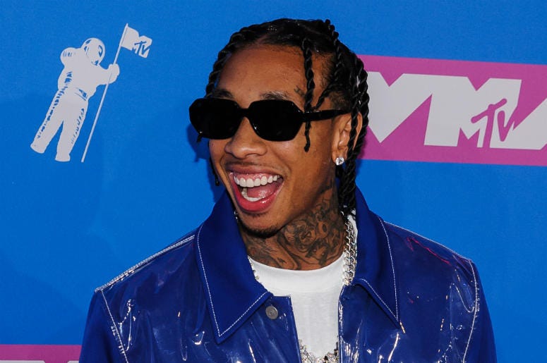 Tyga 20 August 2018 - New York, New York - Tyga. 2018 MTV Video Music Awards at Radio City Music Hall.