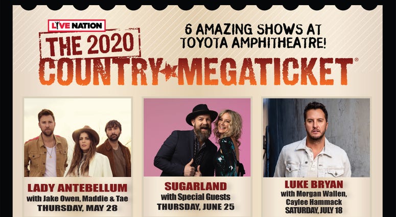 2020 Country Megaticket