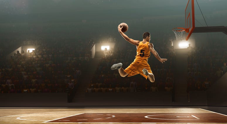 basketball dunk