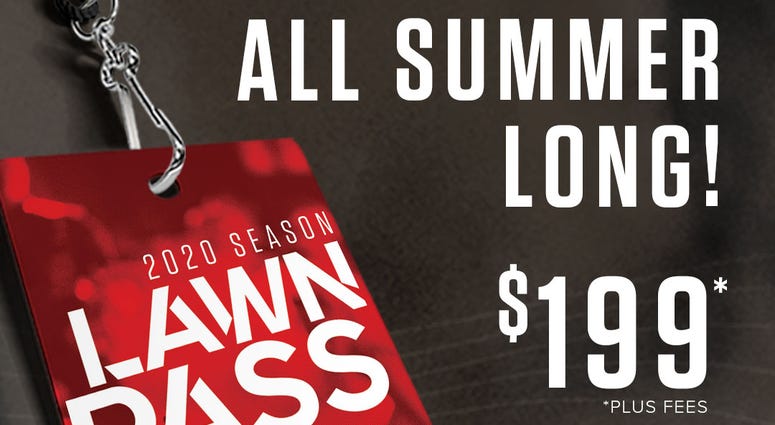 Toyota Amphitheatre Lawn Pass