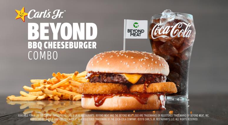 Carl's Jr. Beyond BBQ Cheeseburger