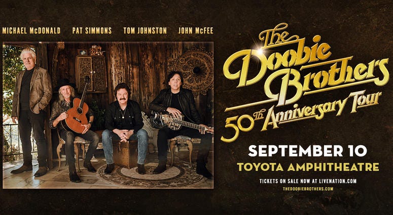 The Doobie Brothers 50th Anniversary Tour