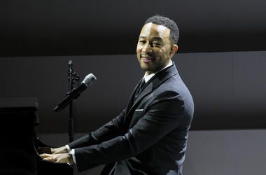John Legend performs on stage at the WSJ. Magazine 2018 Innovator Awards John Legend performs on stage at the WSJ. Magazine 2018 Innovator Awards