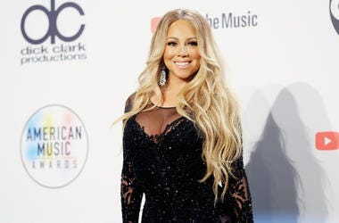Mariah Carey poses in the press room during the 2018 American Music Awards at Microsoft Theater on October 9, 2018 Mariah Carey poses in the press room during the 2018 American Music Awards at Microsoft Theater on October 9, 2018