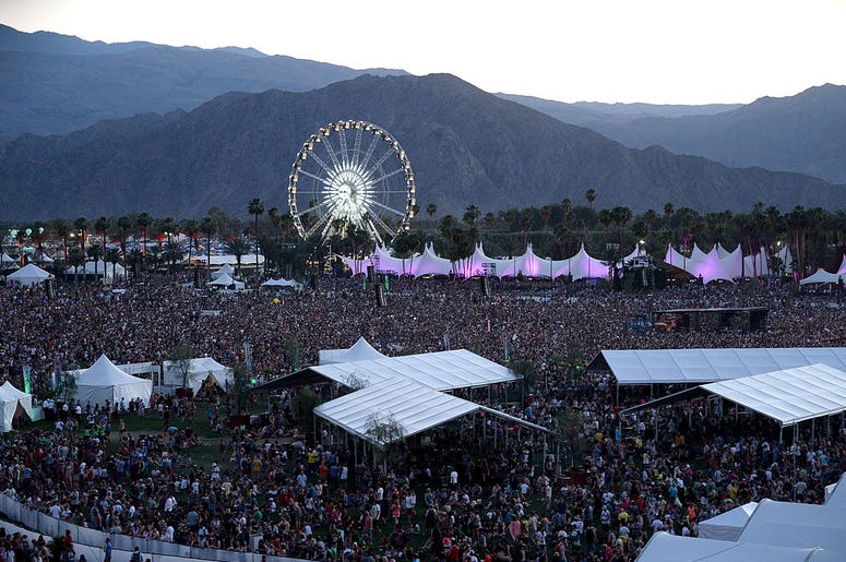 INDIO, CA - APRIL 11: A general view of the atmosphere during day 1 of the 2014 Coachella Valley Music & Arts Festival at the Empire Polo Club on April 11, 2014 in Indio, California. (Photo by Frazer Harrison/Getty Images for Coachella)