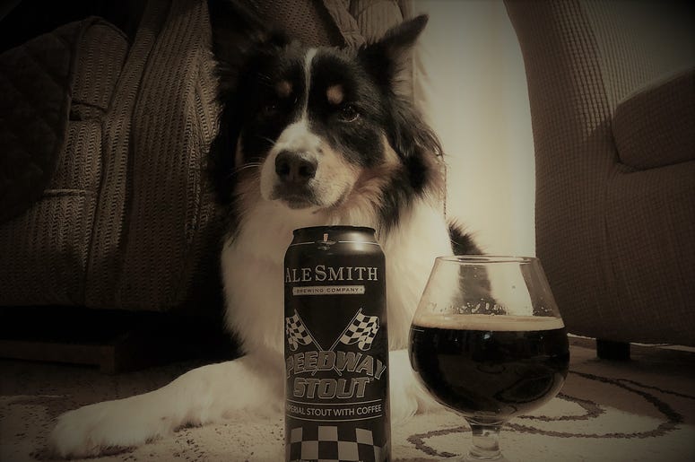 1 can. 1 glass. 1 dawg. Good times. 1 can. 1 glass. 1 dawg. Good times.