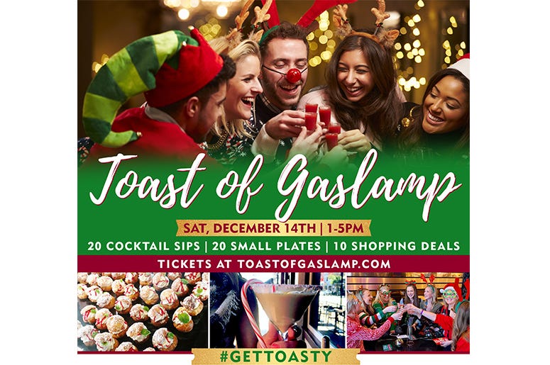 Toast of Gaslamp Photo