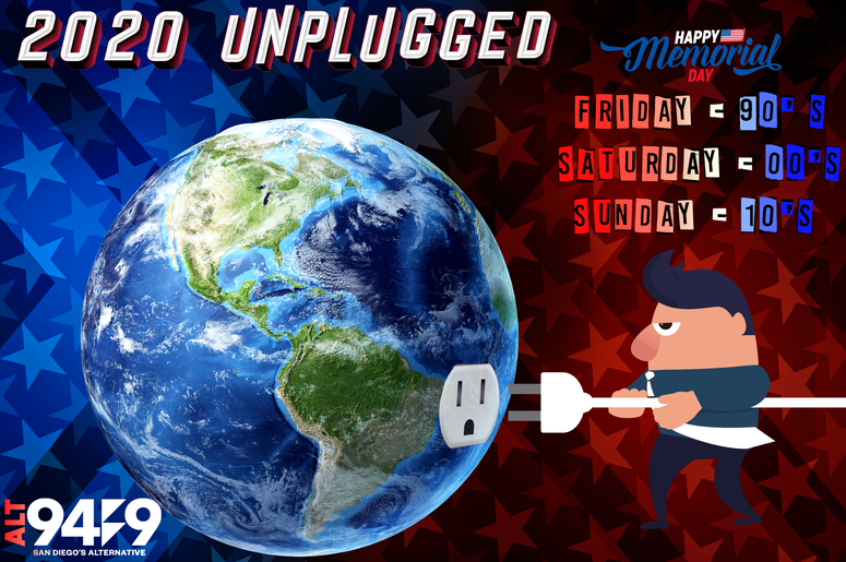 ALT 949 is UNPLUGGING 2020 ALL WEEKEND LONG