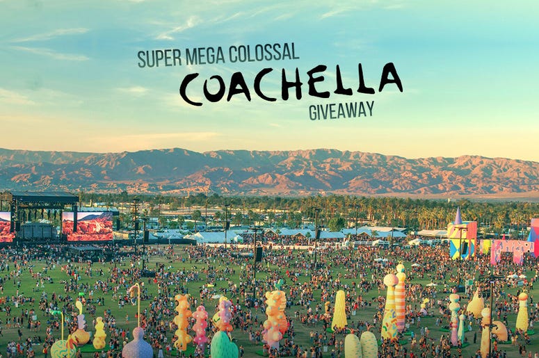 Super Mega Colossal Coachella Giveaway