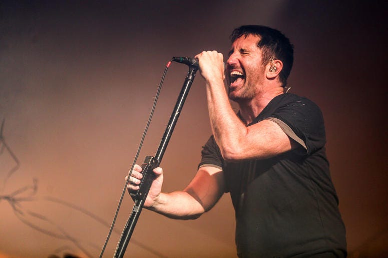 Trent Reznor of Nine Inch Nails Trent Reznor of Nine Inch Nails