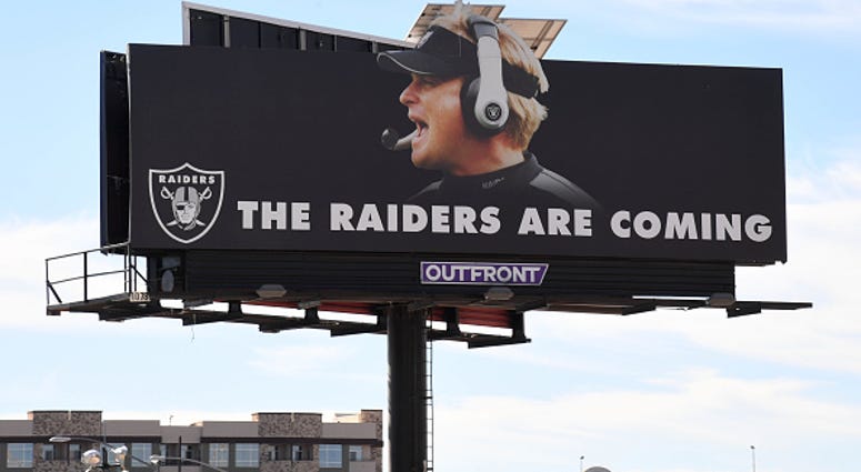 Las Vegas Raiders Billboard