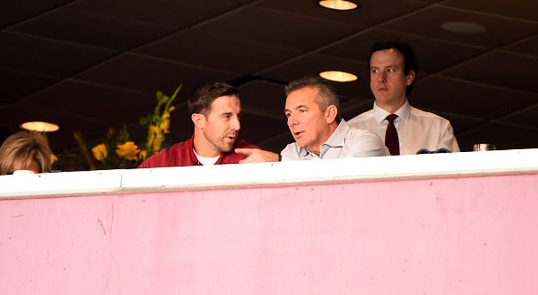 Urban Meyer and Alex Smith