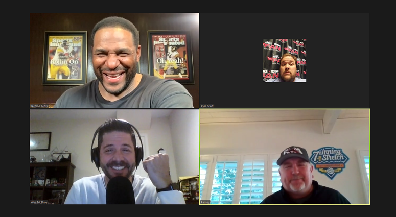 Wes, Parney, and Jerome Bettis