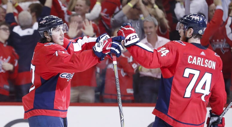 TJ Oshie, John Carlsson