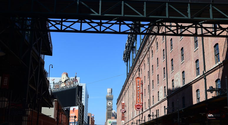 Empty Camden Yards