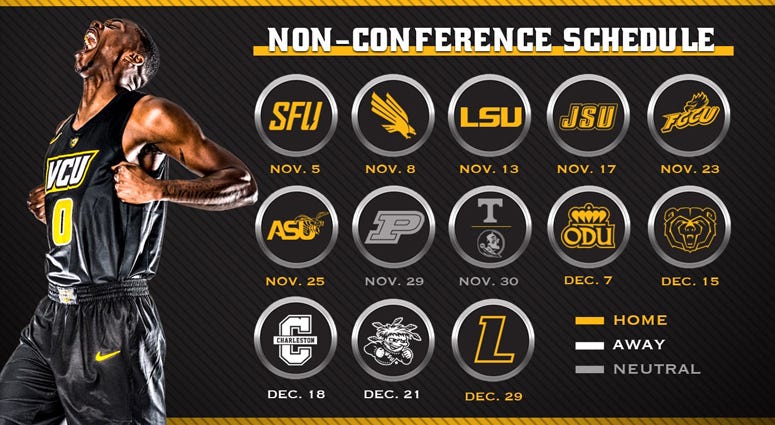 VCU Schedule