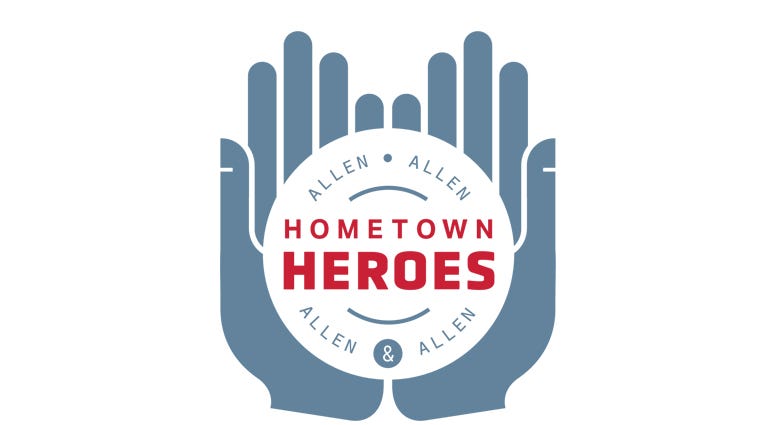 Allen and Allen hometown hero