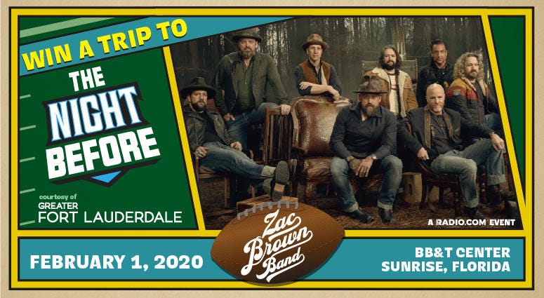 The Night Before Zac Brown Band