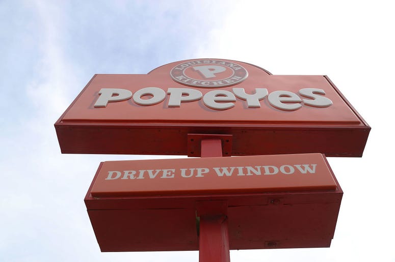 Popeyes hold up