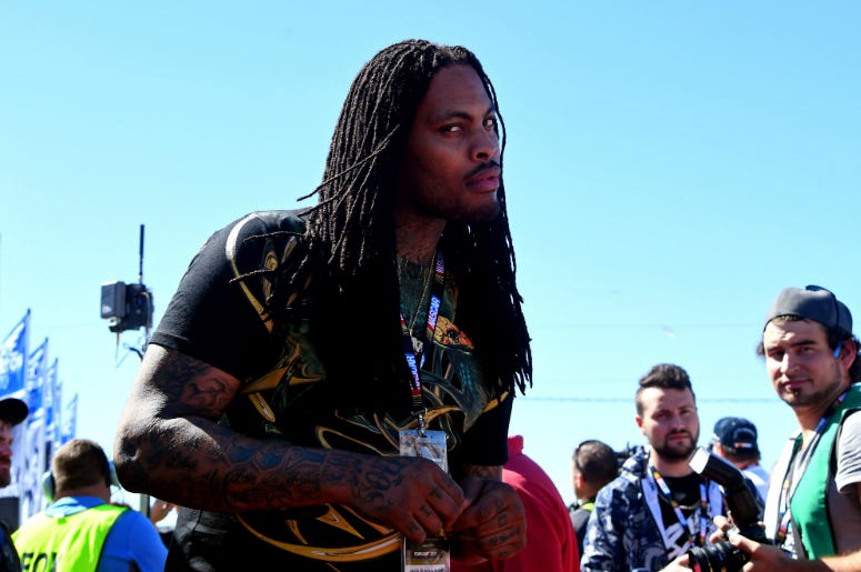 Rapper Waka Flocka Flame before the 2017 Daytona 500. Rapper Waka Flocka Flame before the 2017 Daytona 500 at Daytona International Speedway.
