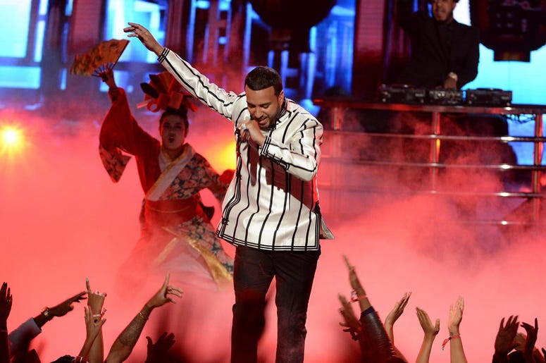 French Montana performs on the 2016 BET Awards at the Microsoft Theatre on June 26, 2016, in Los Angeles, California. French Montana performs on the 2016 BET Awards at the Microsoft Theatre on June 26, 2016, in Los Angeles, California.