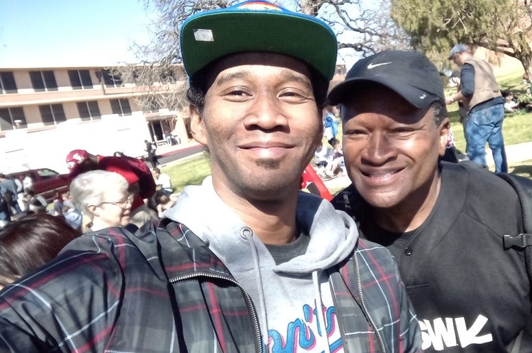 Snupe Daniel and photog Michael Lewis