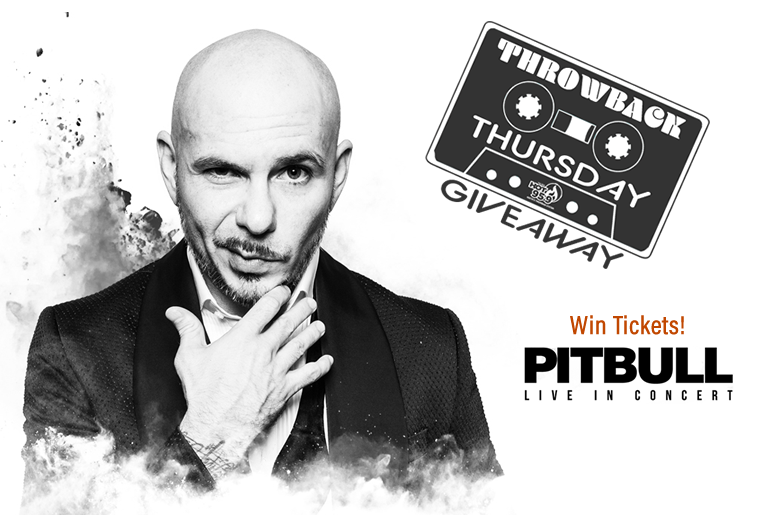 Pitbull Throwback Thursday Giveaway - HOT 95.9