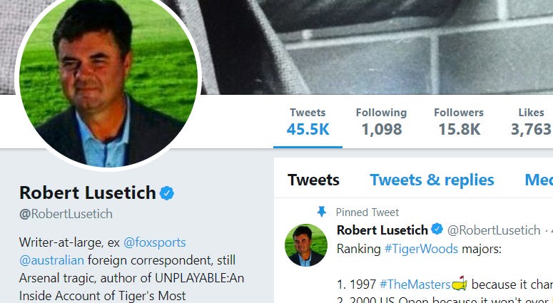 Robert Lusetich Robert Lusetich