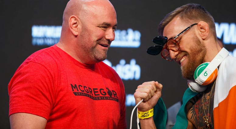 Conor McGregor and Dana White Conor McGregor and Dana White