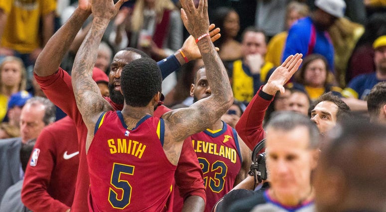LeBron James, Kendrick Perkins LeBron James, Kendrick Perkins