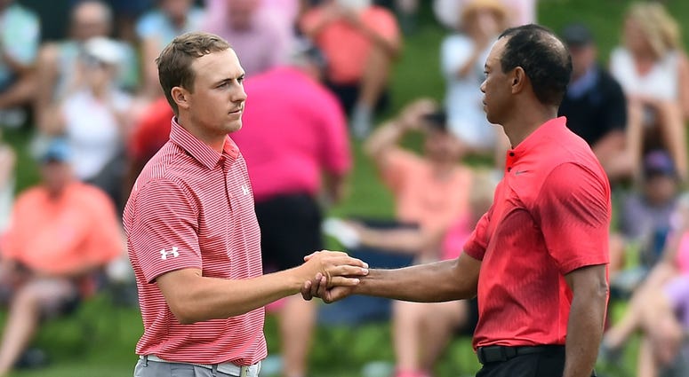 Tiger Woods and Jordan Spieth