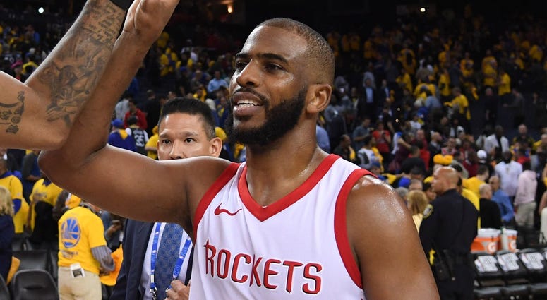 Trevor Ariza and Chris Paul