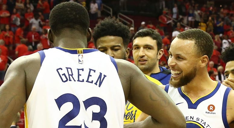 Steph Curry and Draymond Green