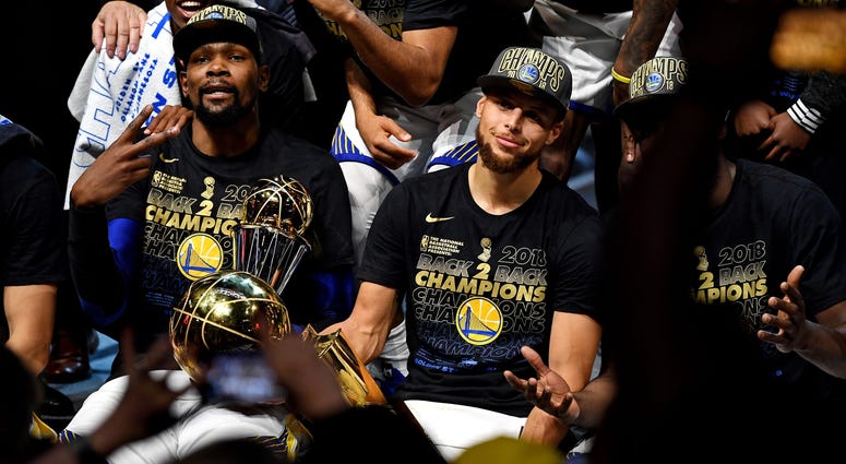 Kevin Durant and Steph Curry Kevin Durant and Steph Curry
