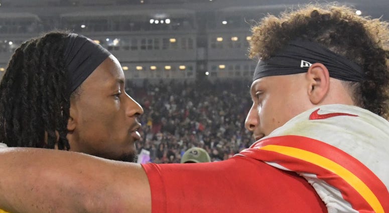 Patrick Mahomes and Todd Gurley Patrick Mahomes and Todd Gurley
