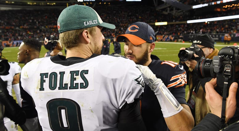 Nick Foles and Mitchell Trubisky Nick Foles and Mitchell Trubisky