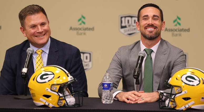 Brian Gutekunst and Matt Lafleur Brian Gutekunst and Matt Lafleur