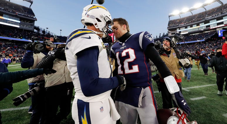 Philip Rivers and Tom Brady Philip Rivers and Tom Brady