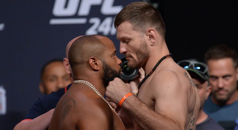Daniel Cormier and Stipe Miocic Daniel Cormier and Stipe Miocic
