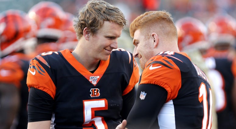 Ryan Finley and Andy Dalton Ryan Finley and Andy Dalton