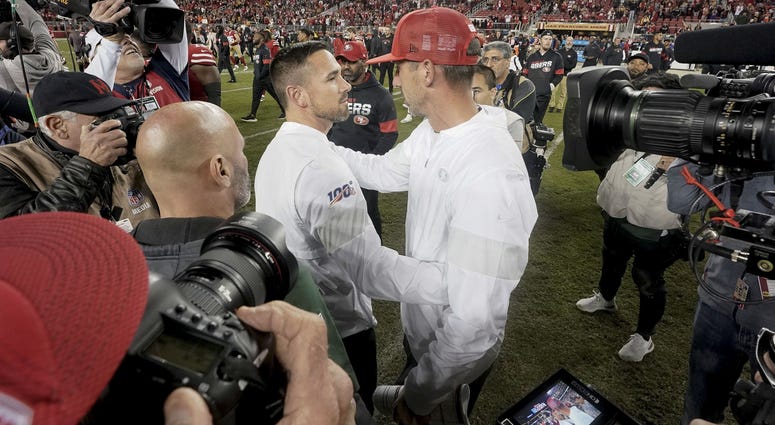 Matt LaFleur and Kyle Shanahan Matt LaFleur and Kyle Shanahan