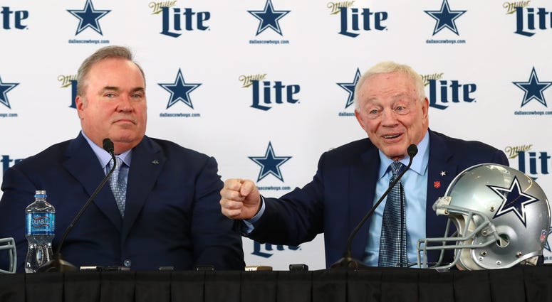 Mike McCarthy and Jerry Jones Mike McCarthy and Jerry Jones