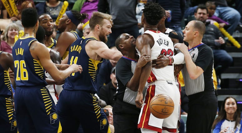 Jimmy Butler and TJ Warren Jimmy Butler and TJ Warren