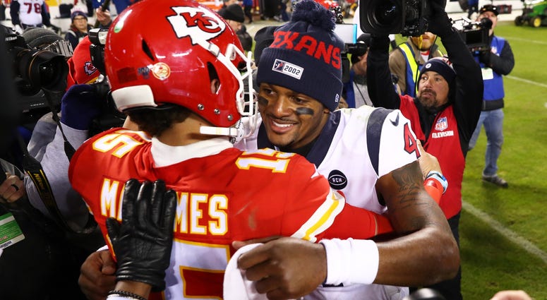 Deshaun Watson and Patrick Mahomes Deshaun Watson and Patrick Mahomes